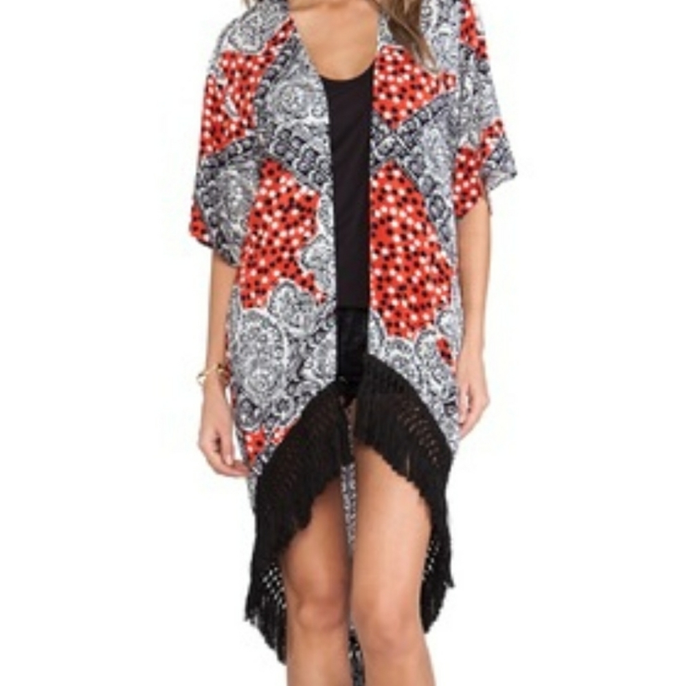 MINKPINK spot surprise kimono size M/L